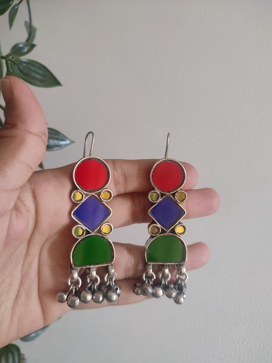 Riddhi Glass Earrings