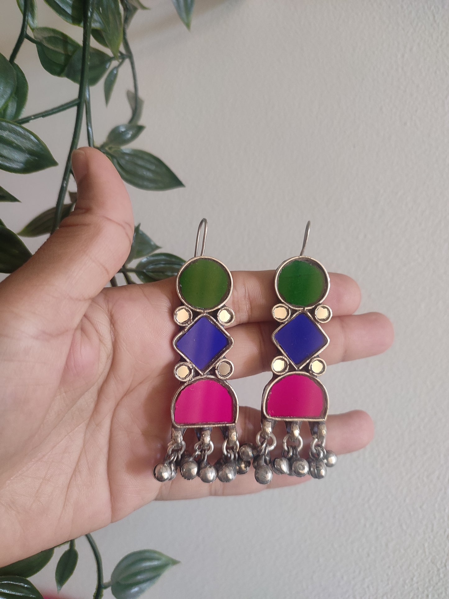 Riddhi Glass Earrings