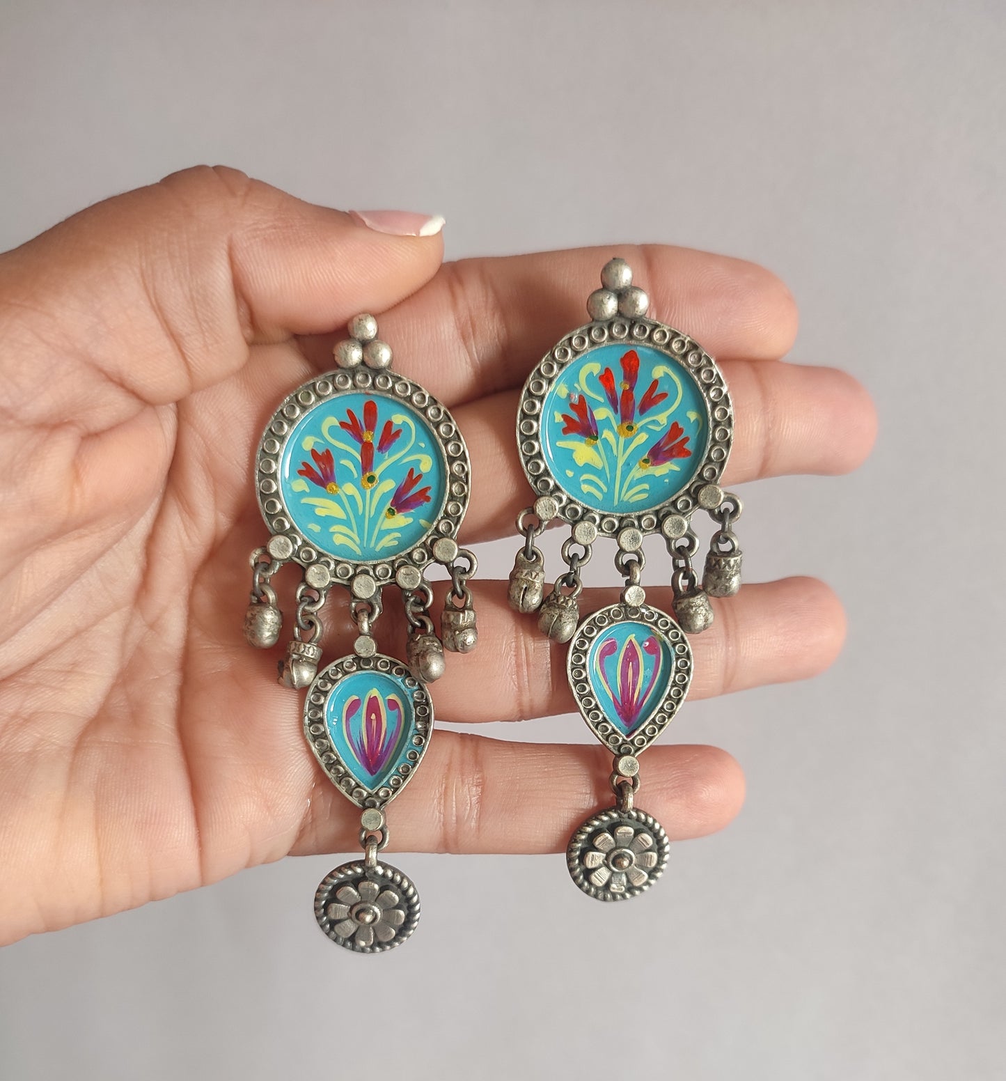 Preet Handpainted Earrings