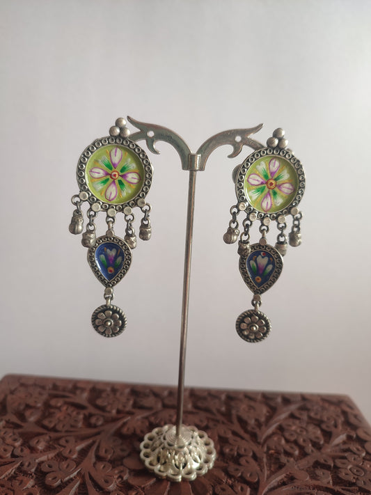 Preet handpainted Earrings