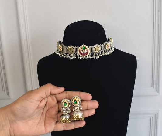 Pachi Kundan Designer Necklace Set