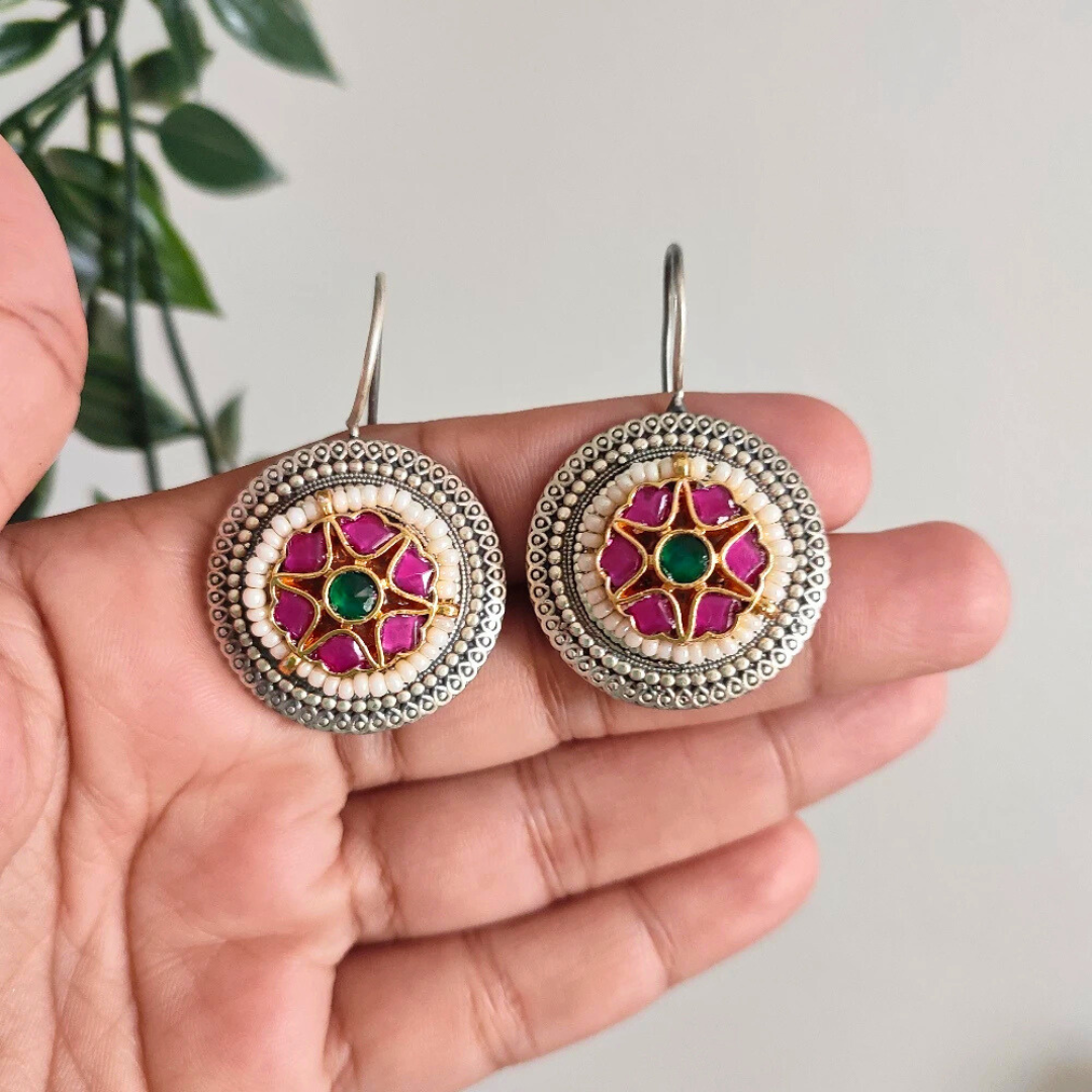 Kundan Drop Earrings