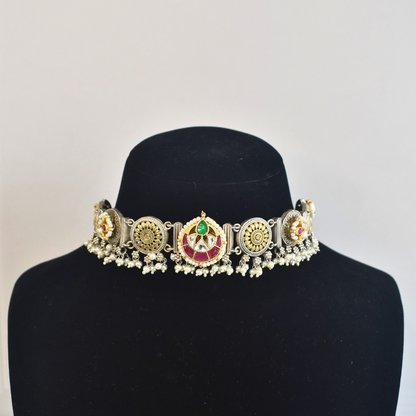 Pachi Kundan Designer Necklace Set