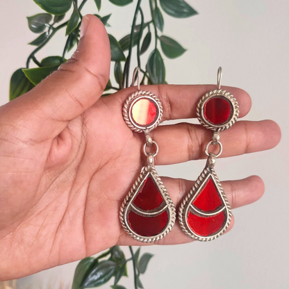 Nidhi glass earrings