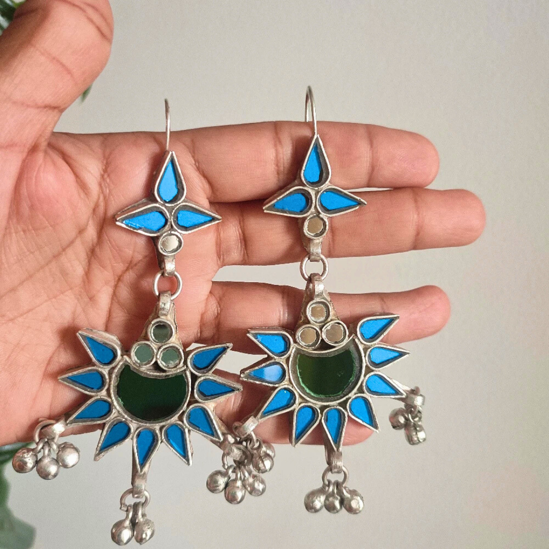 Meenari Glass Earrings