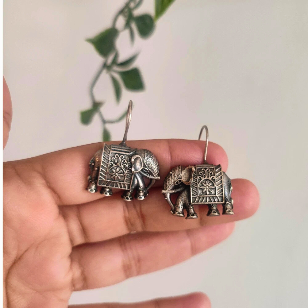 Cute Small Haathi Earrings