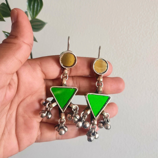 Liya glass earrings