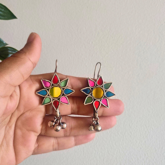 Siya glass earrings